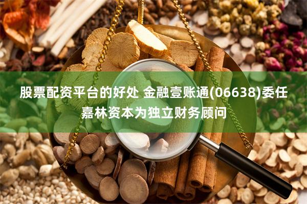 股票配资平台的好处 金融壹账通(06638)委任嘉林资本为独立财务顾问