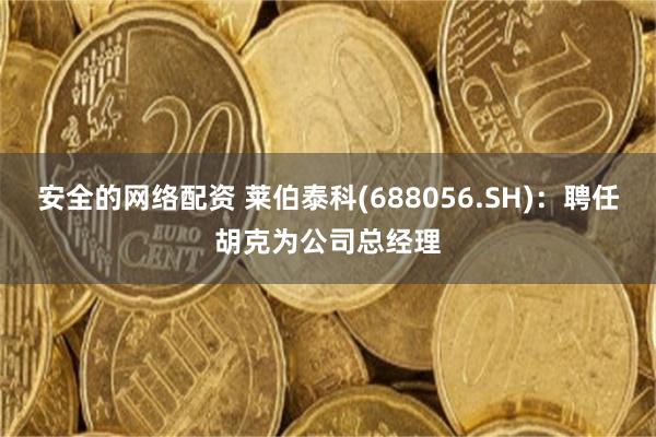 安全的网络配资 莱伯泰科(688056.SH)：聘任胡克为公司总经理