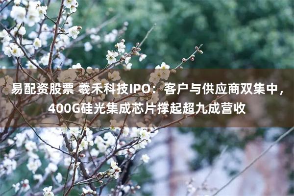 易配资股票 羲禾科技IPO：客户与供应商双集中，400G硅光集成芯片撑起超九成营收